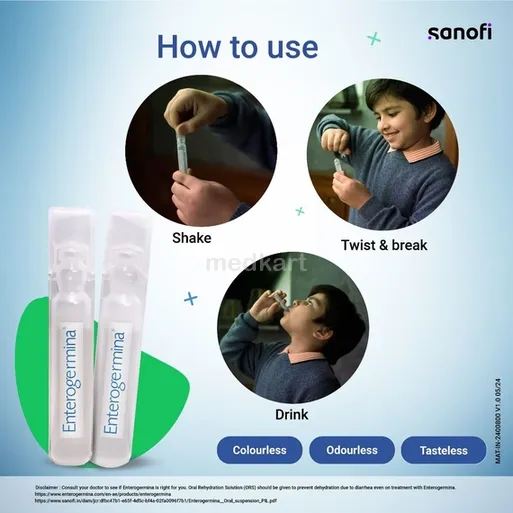 enterogermina oral suspension 5 ml